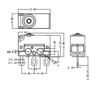 Large hole base solder wire terminal.png