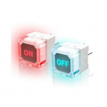 Illuminated tact switch