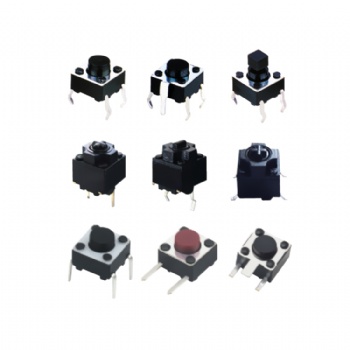 6*6 straight button tact switches