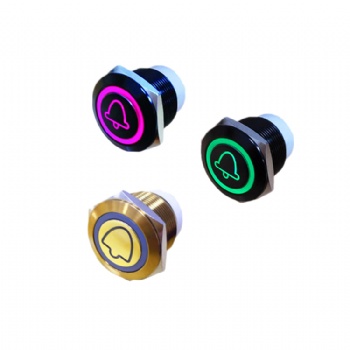 22mm door bell Switches（Tri-color LEDs）