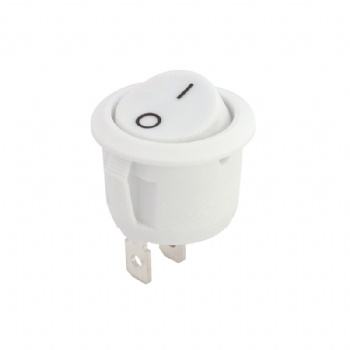 White round Rocker switch