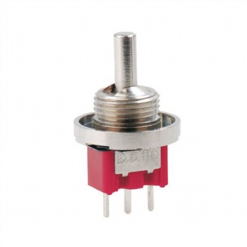 SPDT toggle switches with flat level