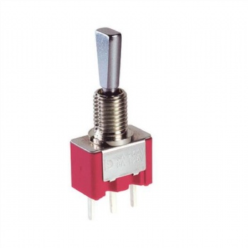 SPDT toggle switches with flat level