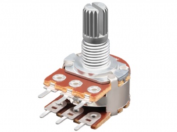 RD16 metal shaft rotary potentiometer