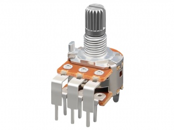 RD16 metal shaft rotary potentiometer