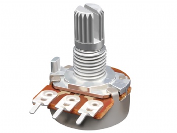 RD16 metal shaft rotary potentiometer