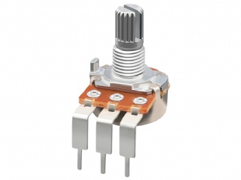 RD16 metal shaft rotary potentiometer