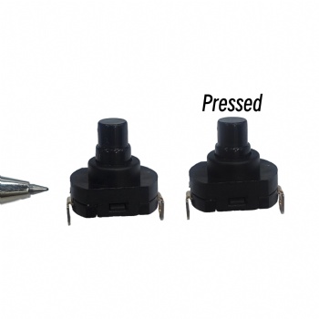 Createn High Head  Single Pole Single Throw Solder Switch –  10000+ Electrical Life Cycles, UL/KC/ENEC17 Certified & ROHS - Compliant Tactile Switch