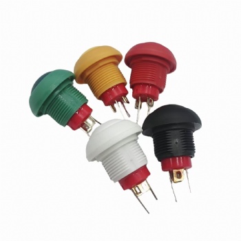 Createn 12mm Waterproof & Illuminated Momentary Reset Push Button Switch | IP67 Industrial & Marine Control