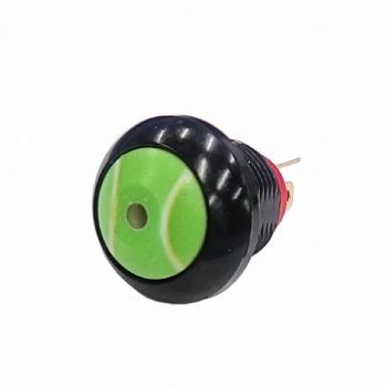 Createn 12mm Customizable Metal Round Waterproof Push Button Switch (NC) | IP67 Industrial & Machinery Control