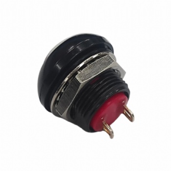 Createn 12mm Customizable Metal Round Waterproof Push Button Switch (NC) | IP67 Industrial & Machinery Control