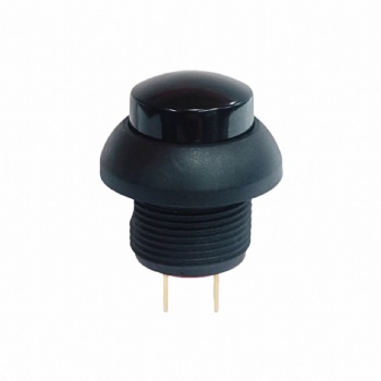 Createn 12mm High-Dome Waterproof 2-Pin Audible Non-Latching Switch | IP67 Marine & Industrial Control