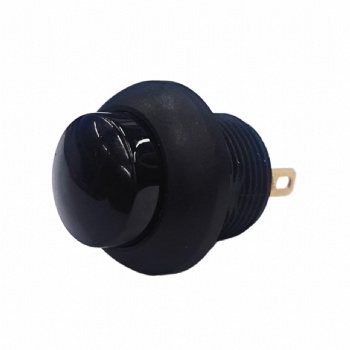 Createn 12mm High-Dome Waterproof 2-Pin Audible Non-Latching Switch | IP67 Marine & Industrial Control