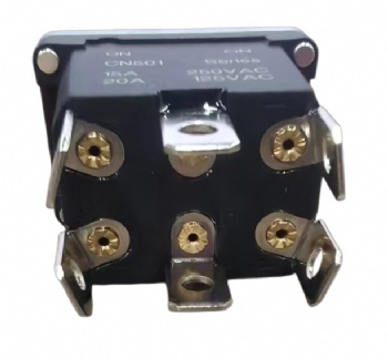 ON-ON Locking Toggle Switch with Key Lock for Industrial Equipment