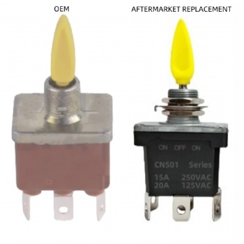 JLG 4360331S Toggle Switch Replacement | ON-OFF-ON DPDT | AWP Control Switch