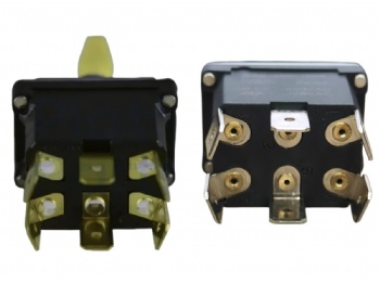 JLG 4360314S Toggle Switch Replacement | (ON)-OFF-(ON) DPDT | AWP Control Switch