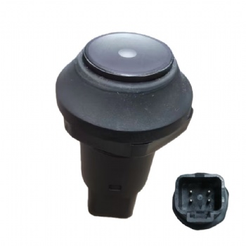 Waterproof 4-Pin PTO Push Pull Switch with LED Indicator Light