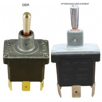 Grove 7872000567 Toggle Switch Replacement | (ON)-OFF-(ON) DPDT | AWP Control Switch