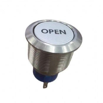 22mm Metal Push Button Switch Laser Marked
