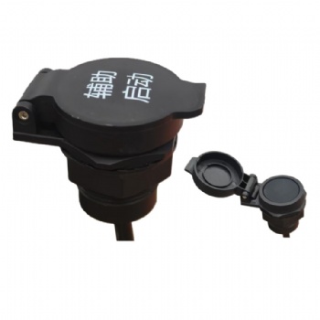 Auxiliary Function Switch with Protective Cap – IP67 Industrial Component